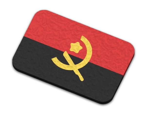 Angola Flag Magnet