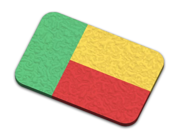 Benin Flag Magnet