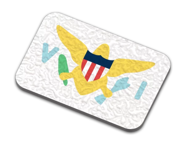 Jomfruøerne Flag Magnet