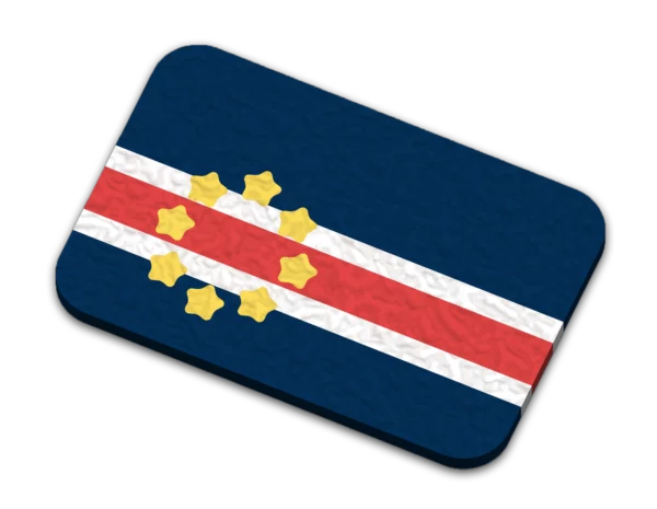 Kap Verde Flag Magnet