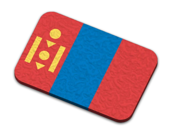 Mongoliet Flag Magnet