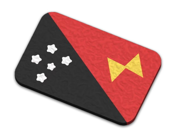 Papua Ny Guinea Flag Magnet